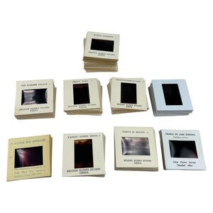 100+ Vintage Slides 60s 70s Great Wall Pottery Temple of Heaven Beijing China